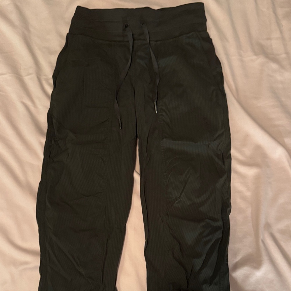 Dark green Drawstring Pants